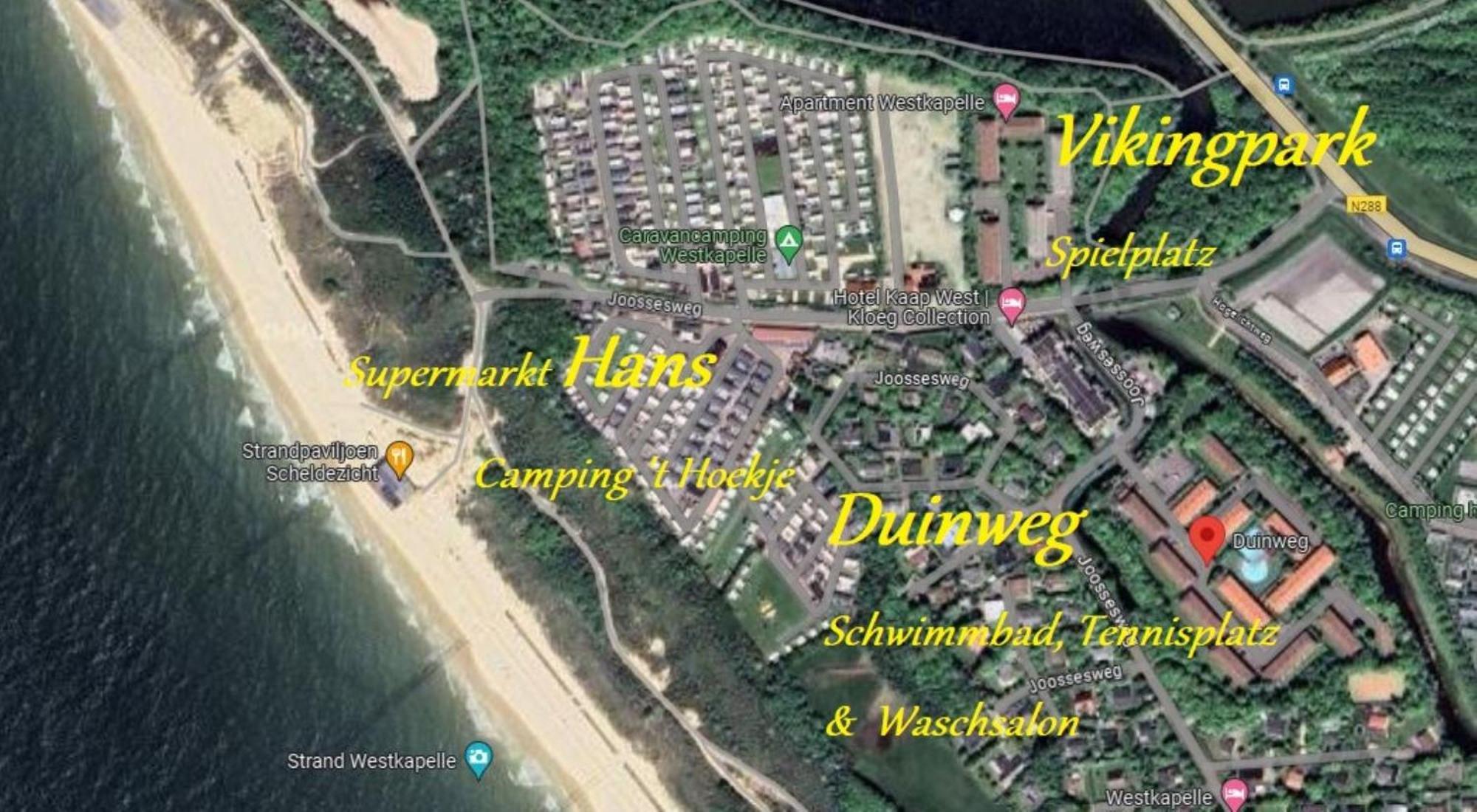 Appartement Klaproos Bed By The Sea à Westkapelle Extérieur photo